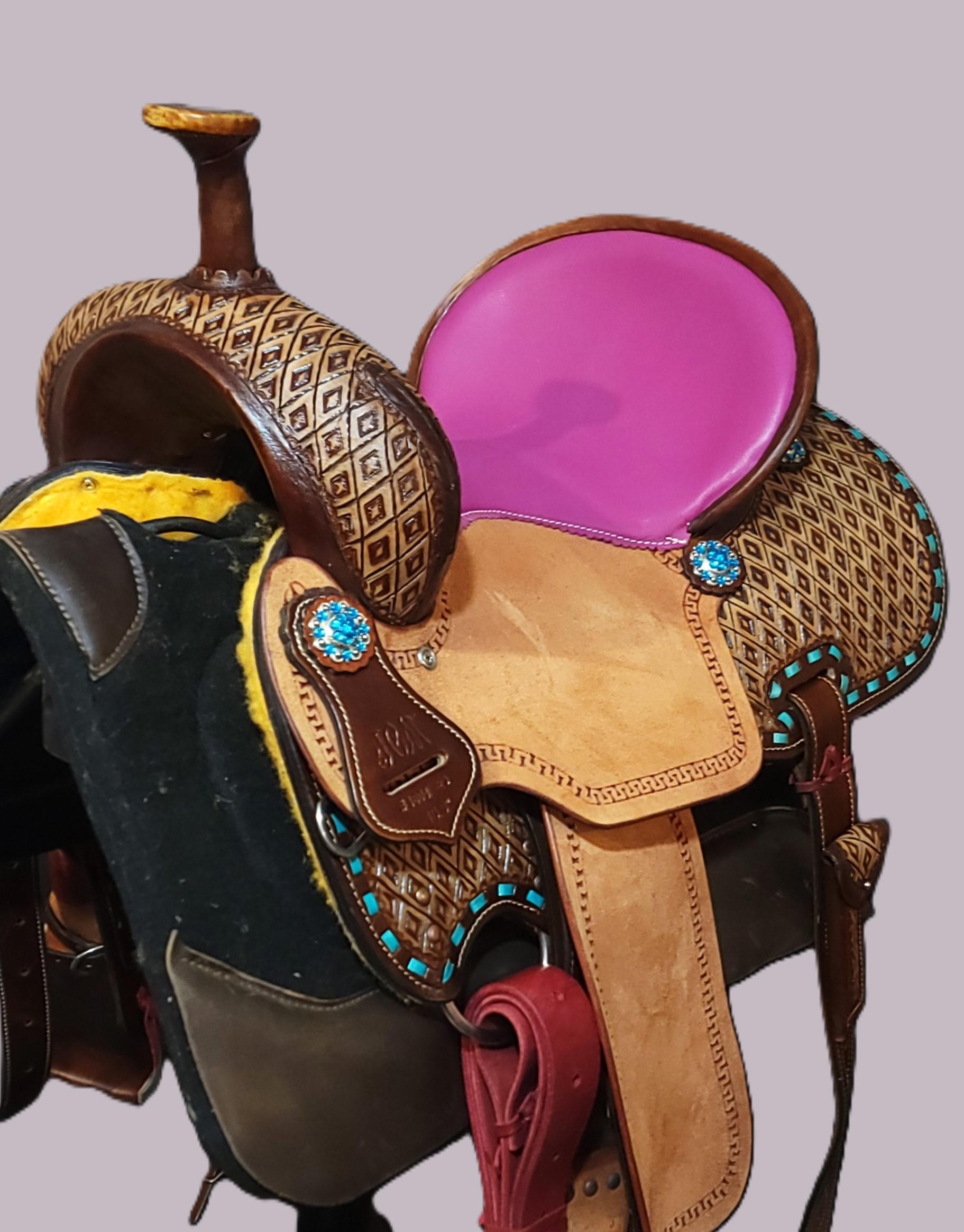 Pink Barrel Racer - Model 1288