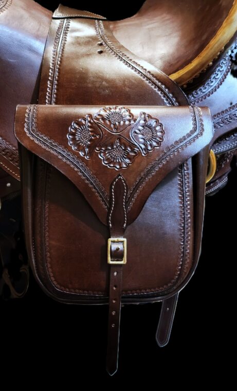 Old Timer Ranch Saddle + Saddlebags 1787 - Image 2