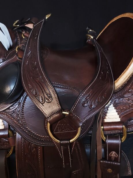 Old Timer Ranch Saddle + Saddlebags 1787 - Image 4