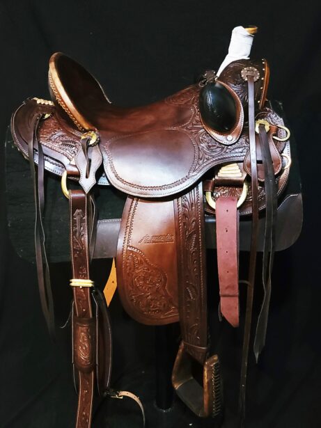 Old Timer Ranch Saddle + Saddlebags 1787