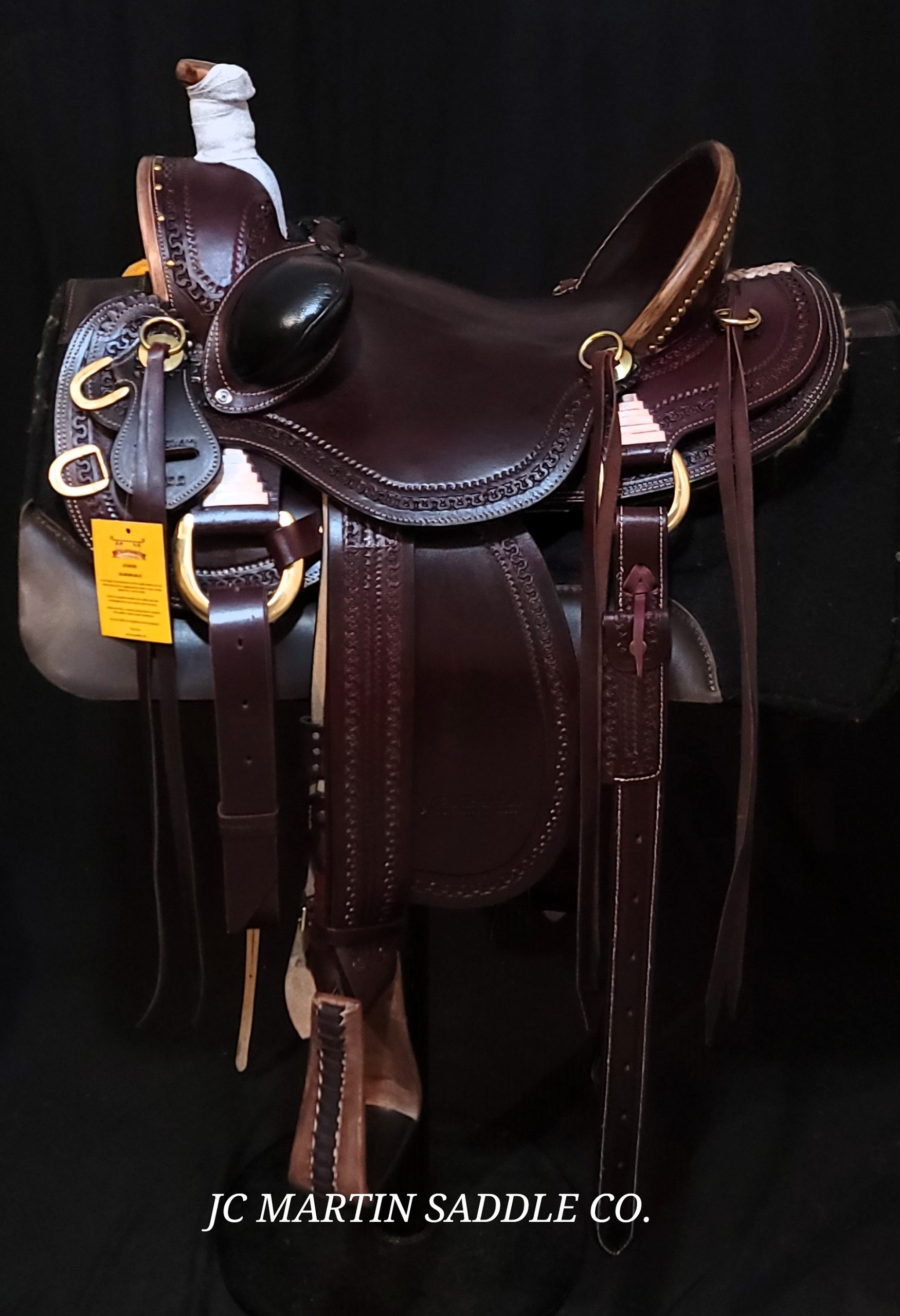 Old Timer Ranch Saddle with saddlebags -1779 - Image 4