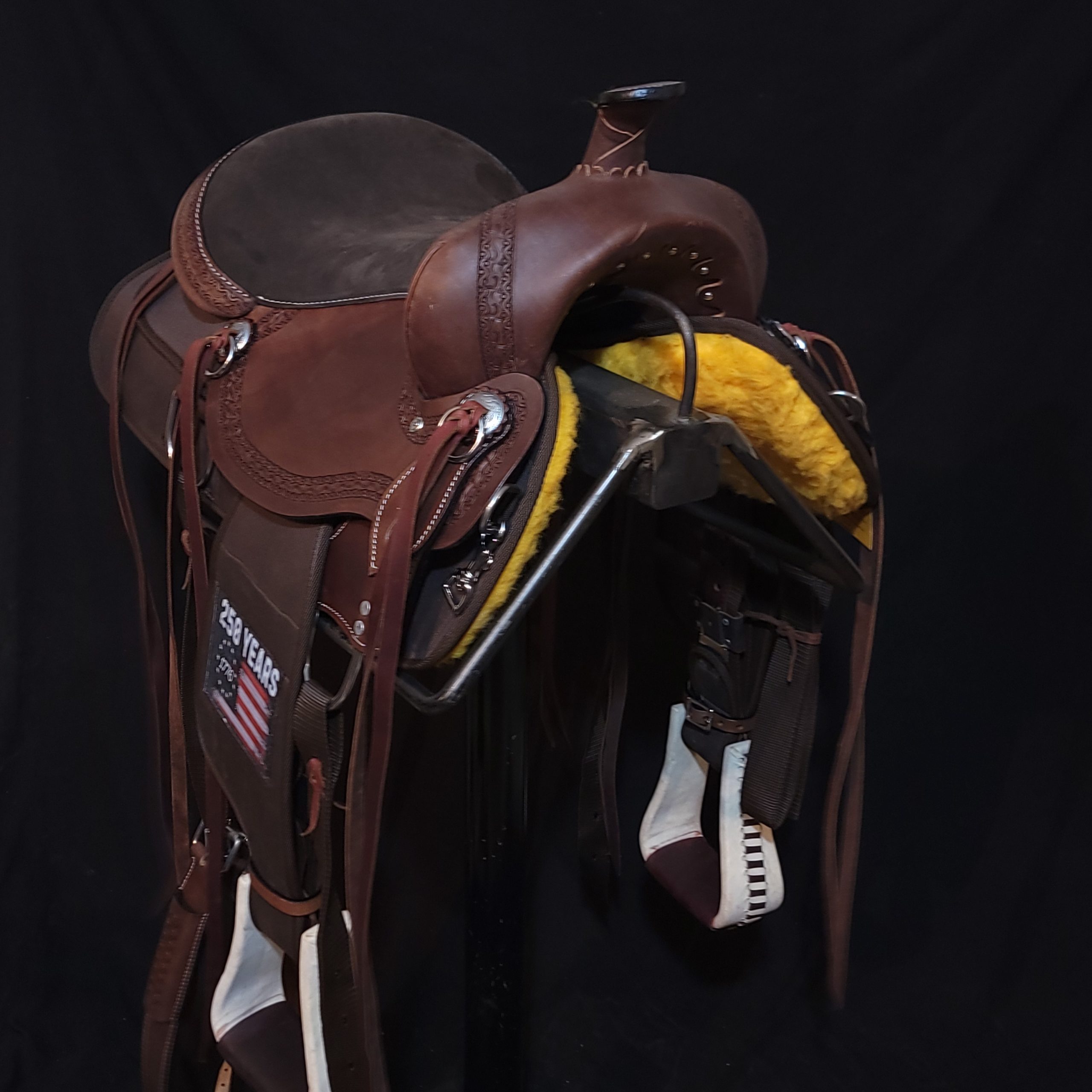 SALE Feather Light Trail Saddle - Celebrating 250 Years of Independance - Semiquincentennial - Image 4