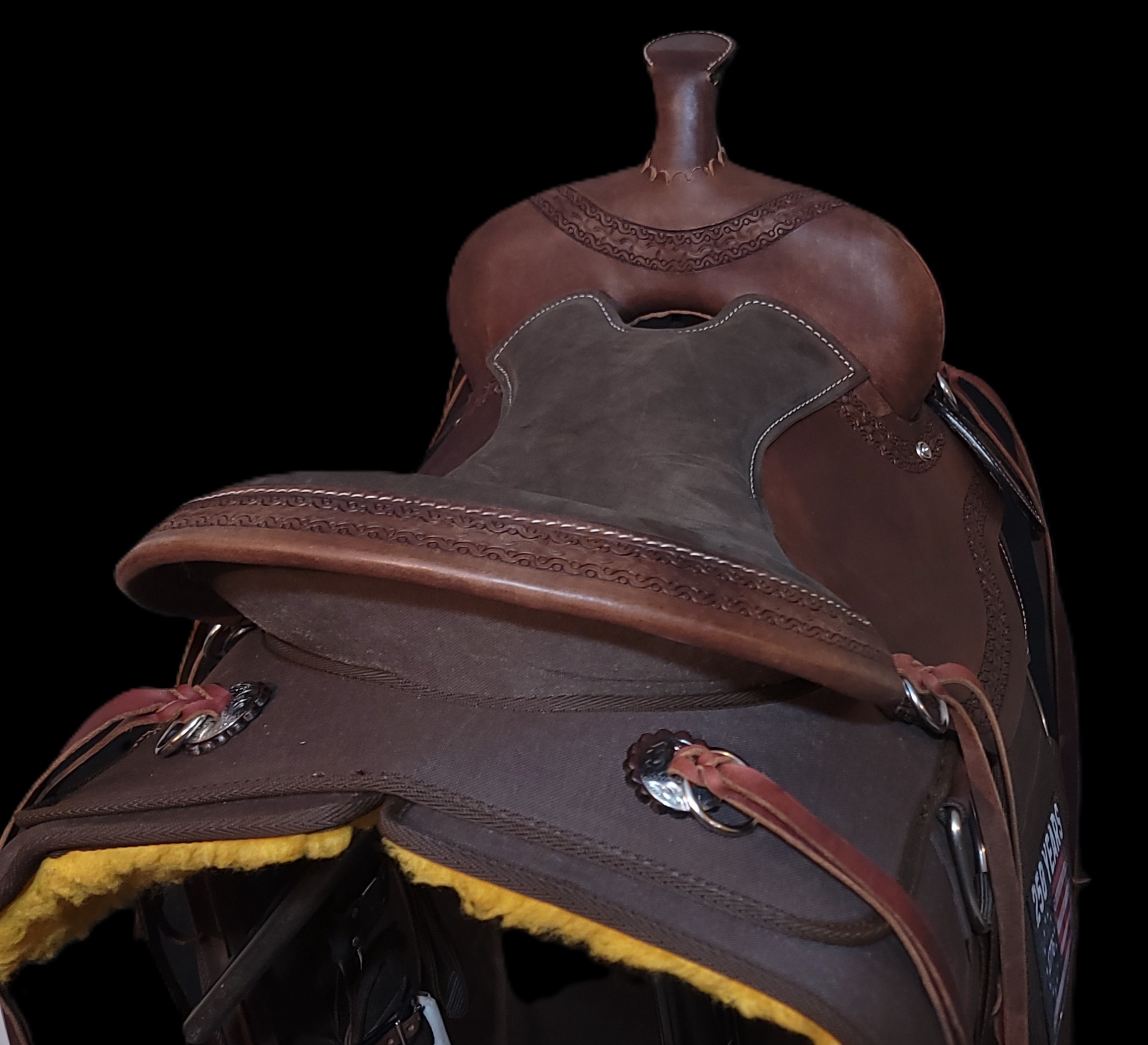 SALE Feather Light Trail Saddle - Celebrating 250 Years of Independance - Semiquincentennial - Image 5