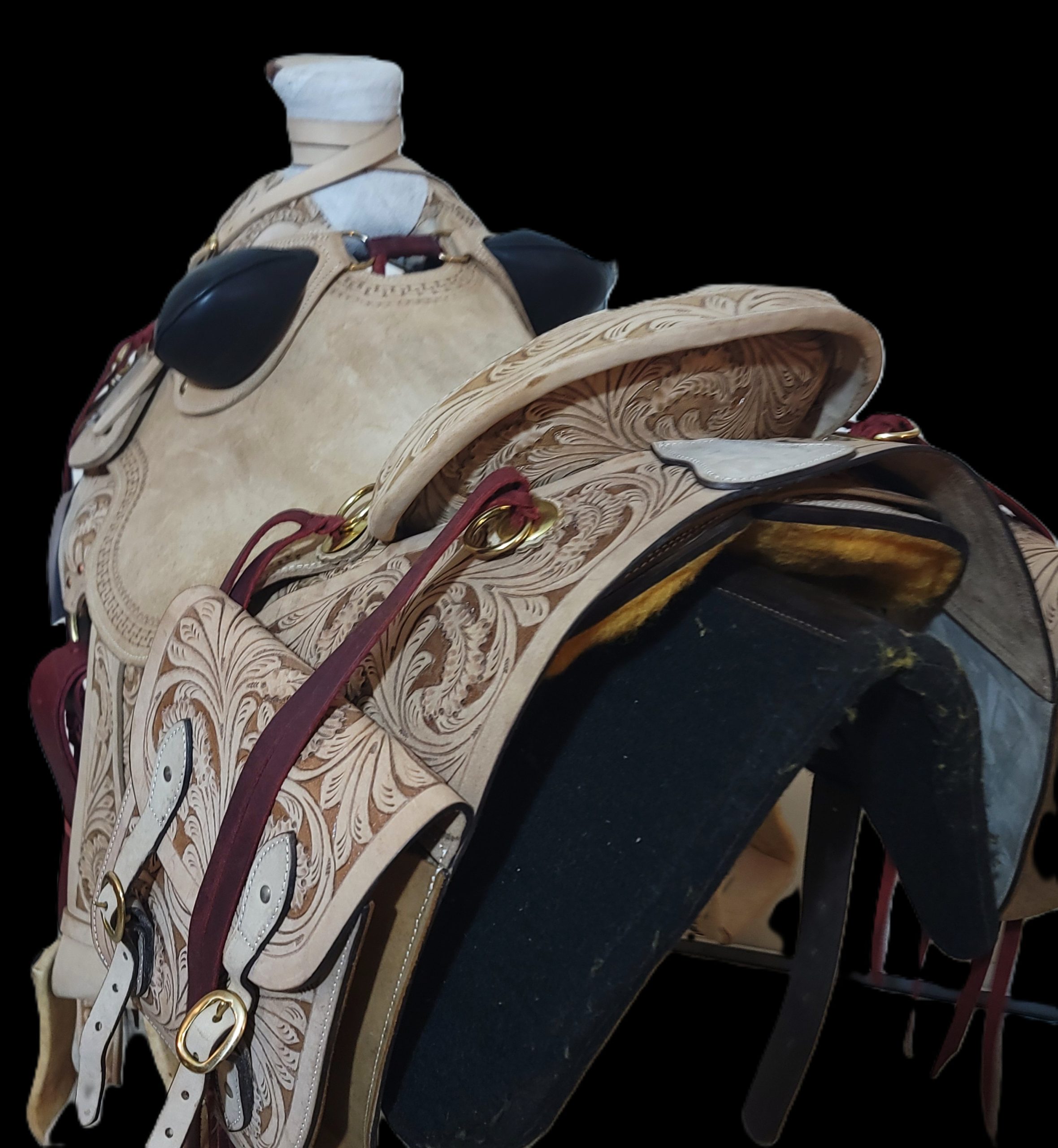 16" Wade With Saddlebags - Headstall - In Stock - Image 3