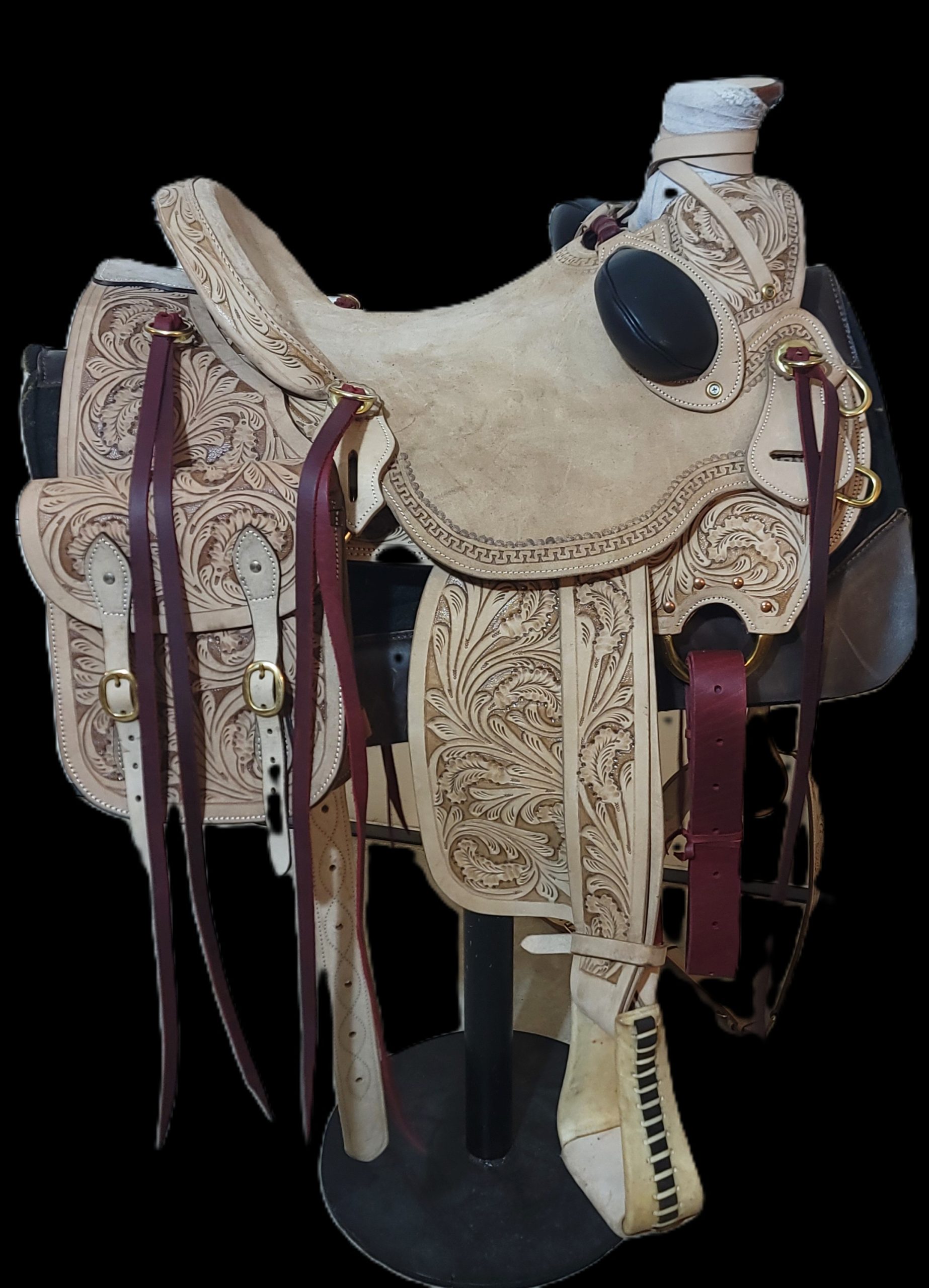 16" Wade With Saddlebags - Headstall - In Stock - Image 4
