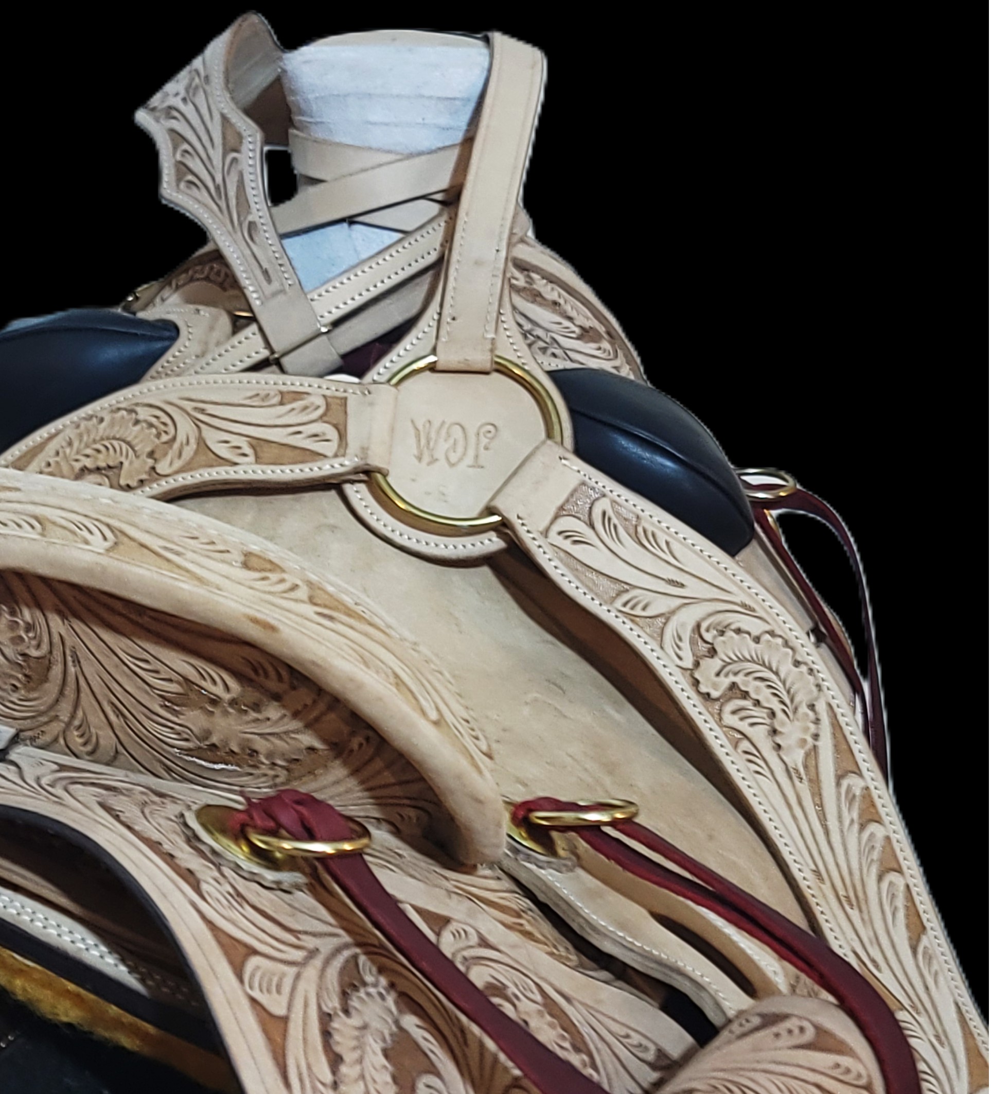 16" Wade With Saddlebags - Headstall - In Stock - Image 7