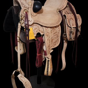 16" Wade With Saddlebags - Headstall - In Stock