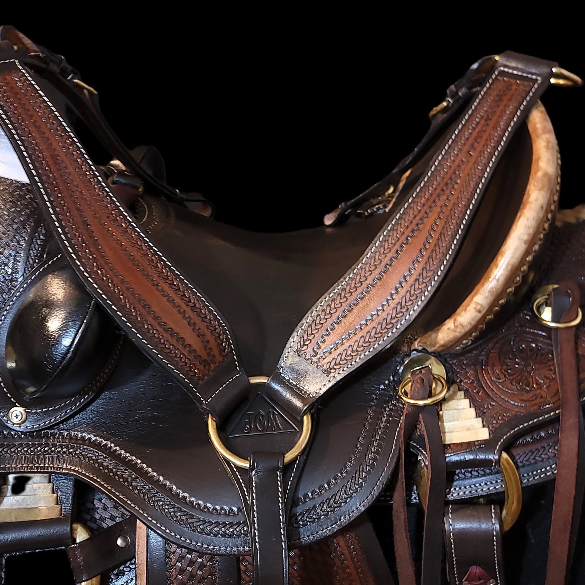 15 1/2" Old Timer Ranch Saddle - In stock - Image 2