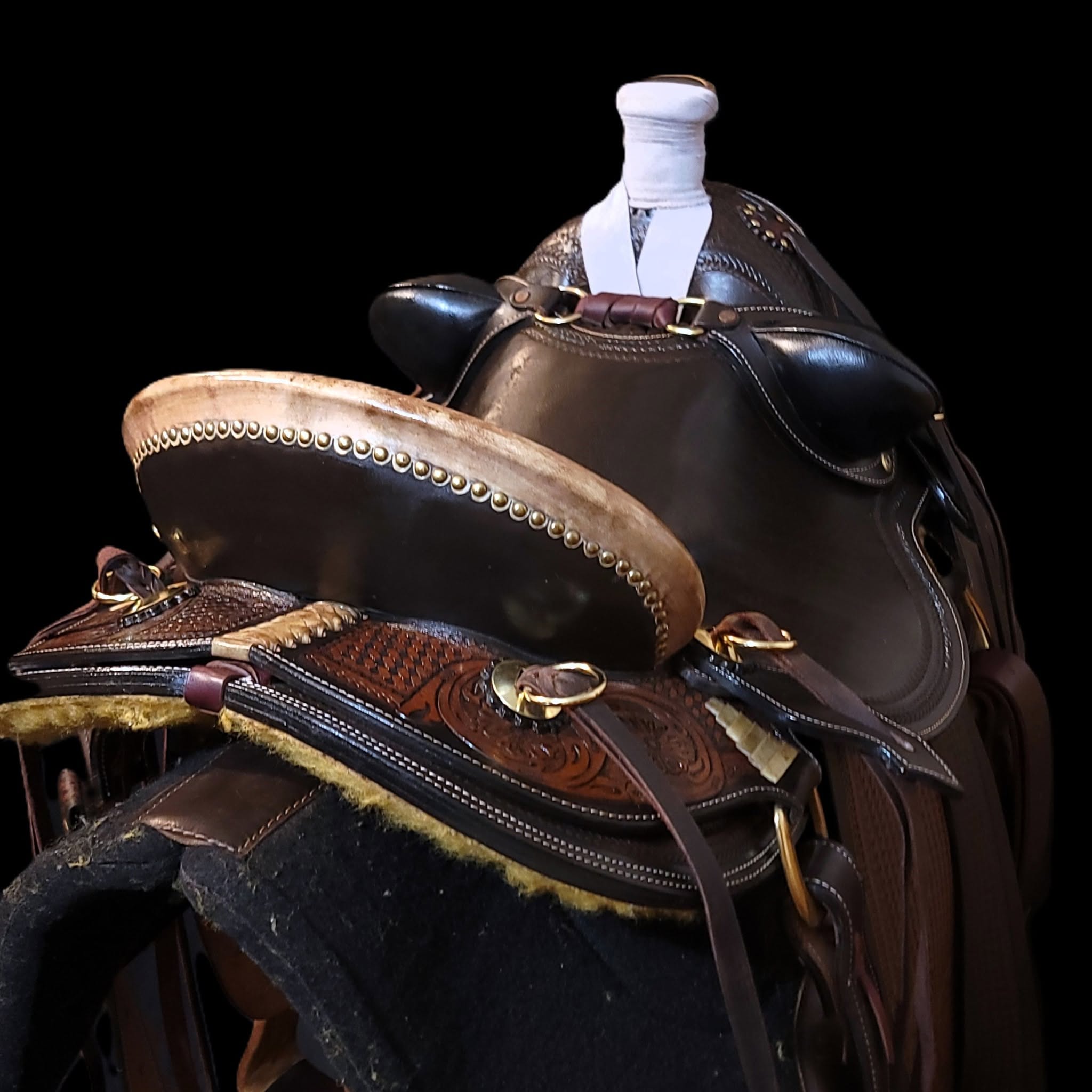 15 1/2" Old Timer Ranch Saddle - In stock - Image 3
